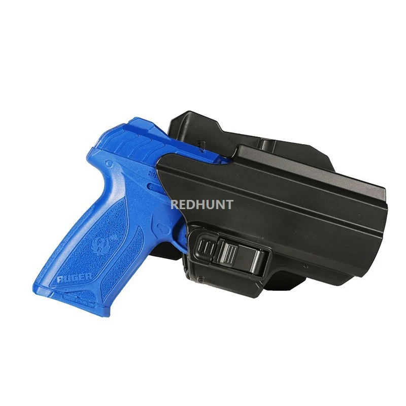 Funda táctica REDHUNT en uso