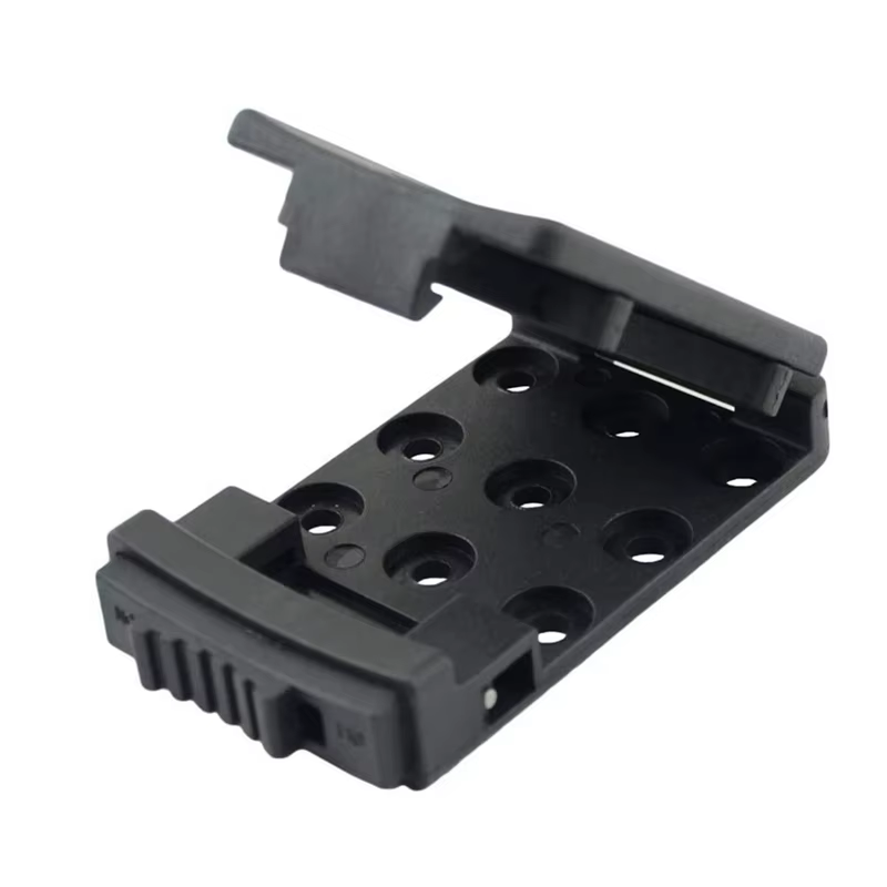 Detalle del sistema de bloqueo con interruptor