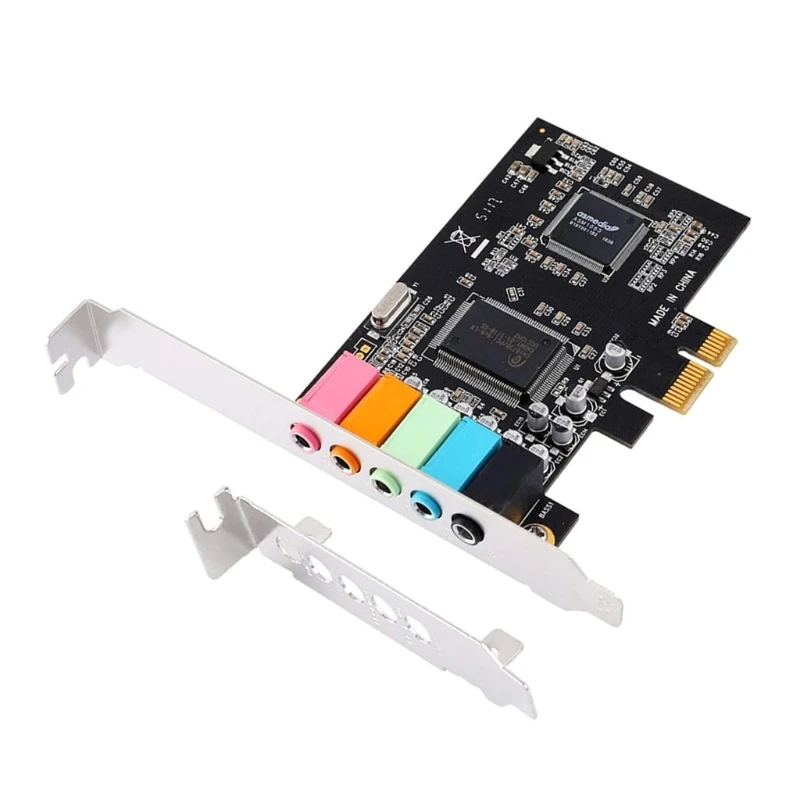 K1KF Tarjeta de sonido PCIe de chip CMI8738 para Windows - imagen 4