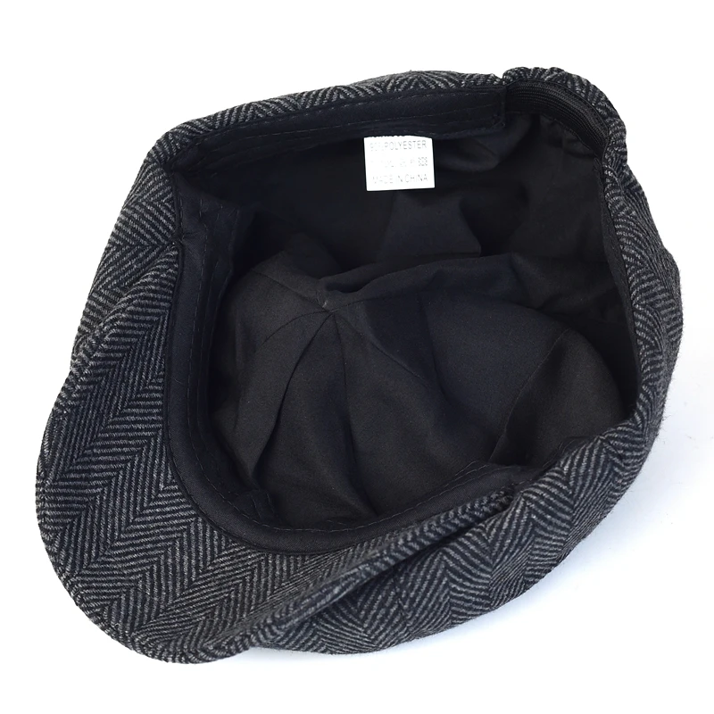 Peaky Blinders sombrero octagonal vintage espiga Gatsby para hombre - imagen 5