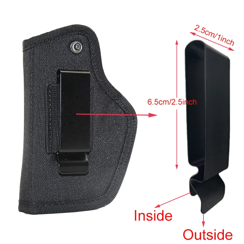 Perfil bajo y discreto de la funda táctica