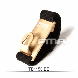 Eslinga de aluminio CNC para exteriores con MOLLE y anclaje