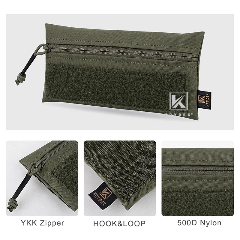 KRYDEX chaleco táctico MK3/MK4 portaplacas con velcro y cremallera - imagen 3