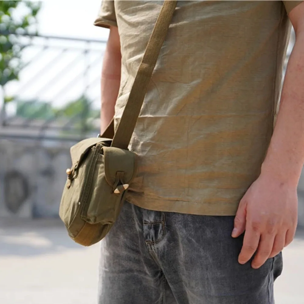 Bolsa munición lona militar para cargadores tambor AK Vietnam - imagen 2