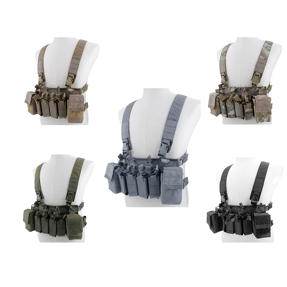 Chaleco Táctico D3 Portaplacas MOLLE Negro - Uso Militar - imagen 5