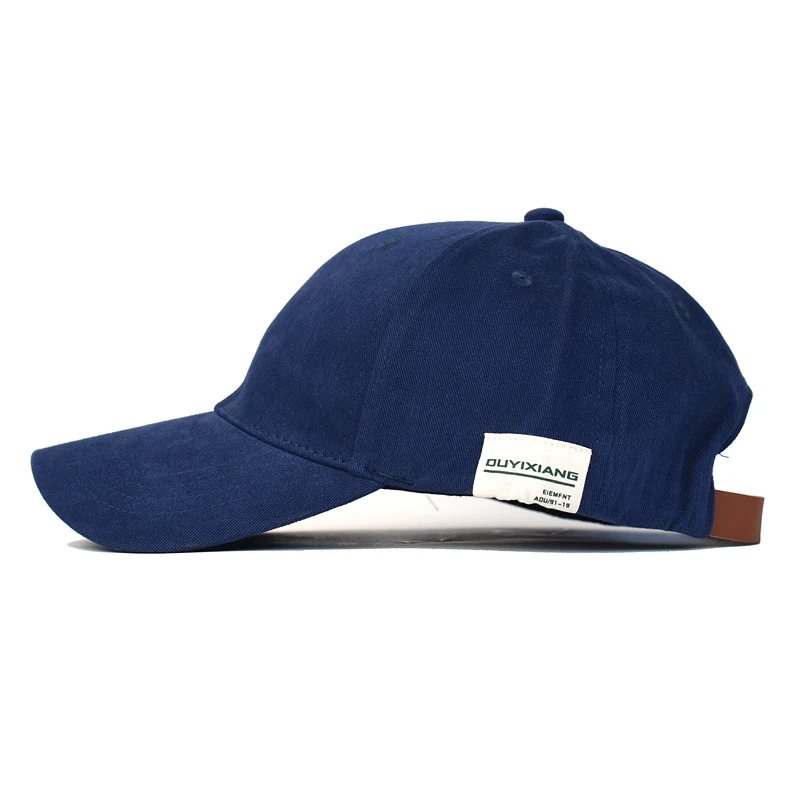 Gorra de béisbol vintage algodón, perfil bajo ajustable informal - imagen 4