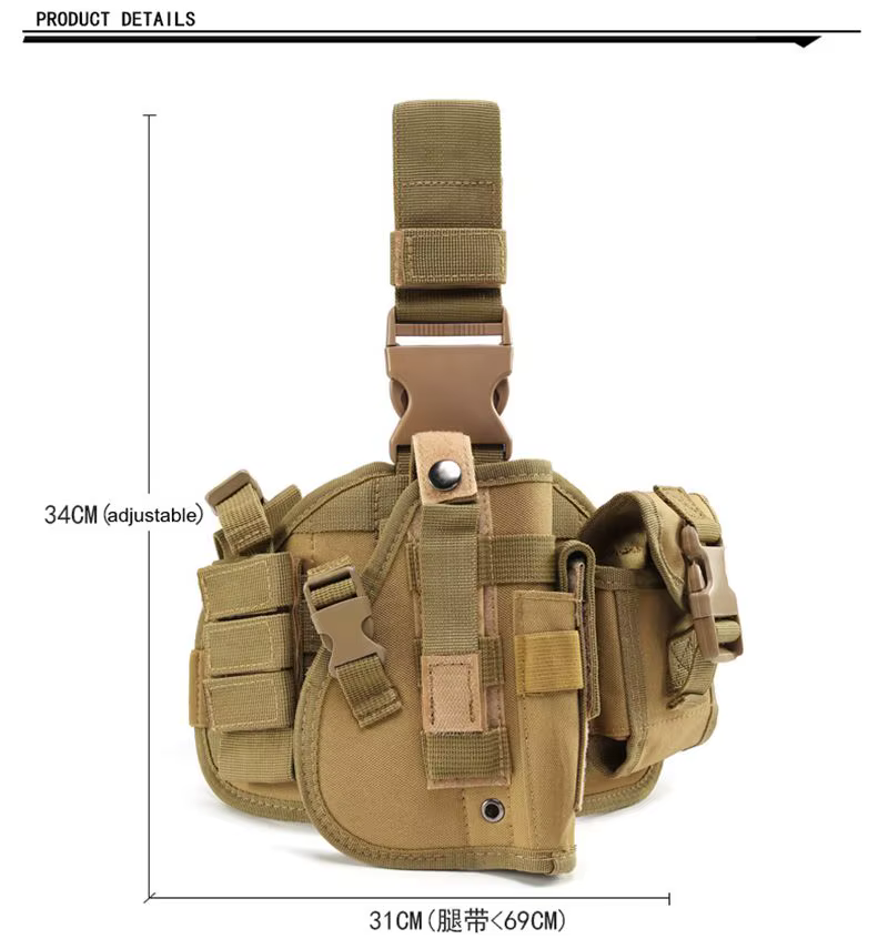 Ejemplo de montaje MOLLE