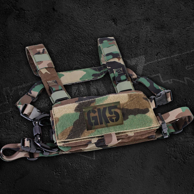 Parche táctico reflectante IR camuflaje en nailon para ropa y bolsos - imagen 5