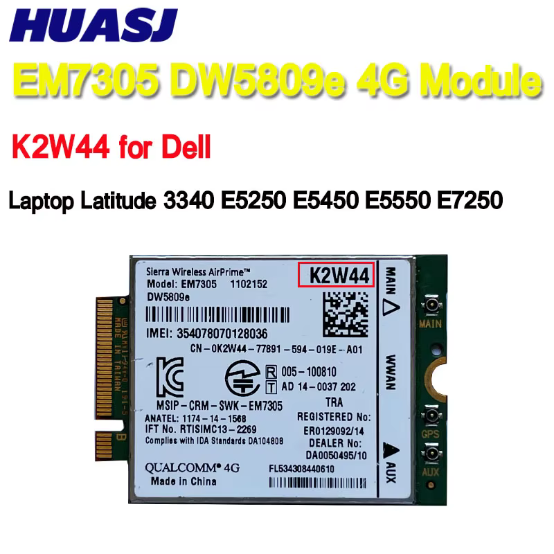 Módulo 4G LTE EM7305 para Dell Latitude M.2 NGFF - imagen 3