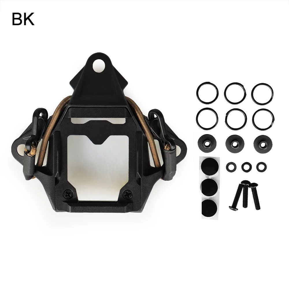 Adaptador base casco táctico SF para montaje en equipo de caza