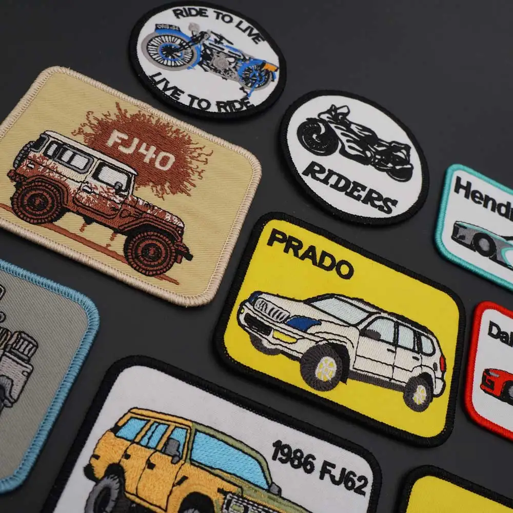Parche bordado biker racing Merrow – Hendrick 48 Offroad - imagen 3