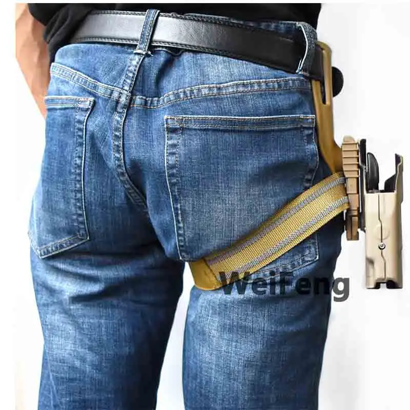 GL17 M9 P226 Adaptador funda con correa de pierna para pistola - imagen 3