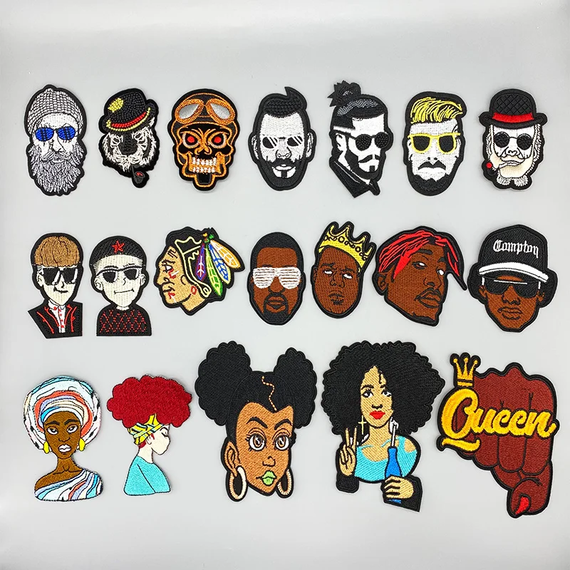 Parche bordado africano diseños varios