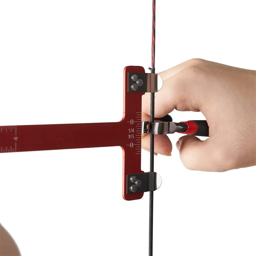 Regla posicionadora de flecha para arco de caza – Acero inoxidable