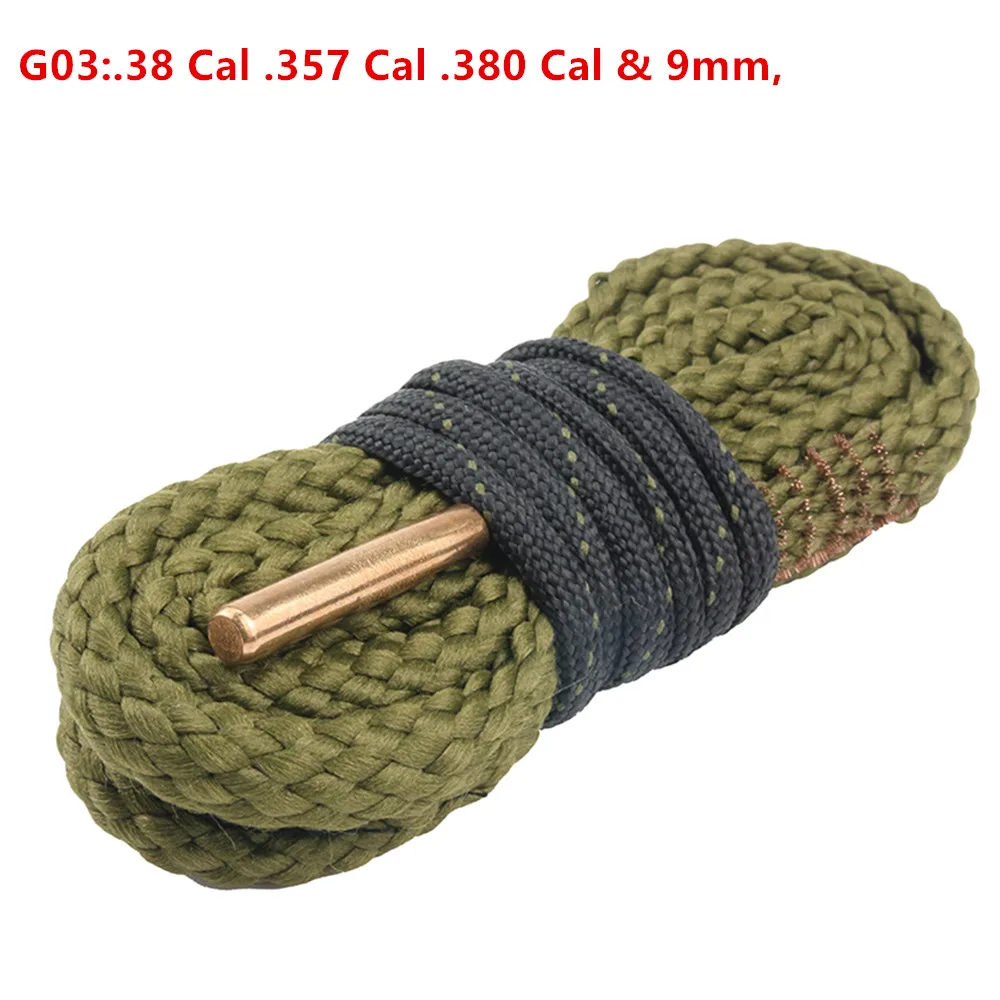 Cepillo de cuerda para limpieza de cañón