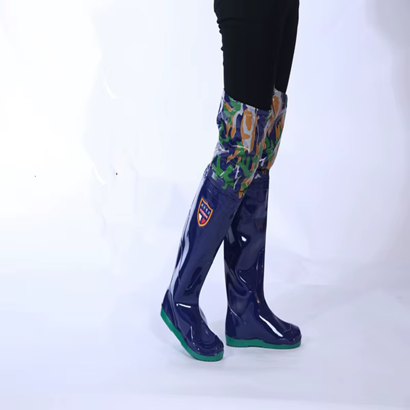 Botas lluvia profesionales impermeables antideslizantes campo pesca - imagen 2