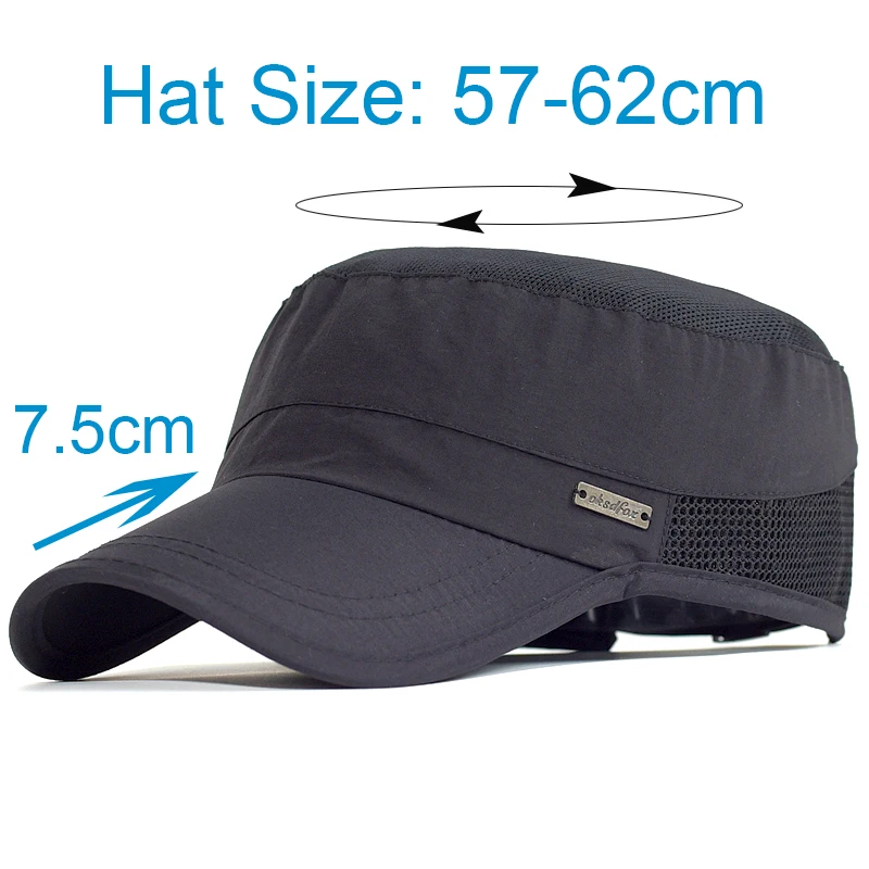 Gorra militar táctica secado rápido transpirable de malla verano - imagen 3