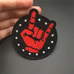 Parche bordado roca 6,5x6,7 cm para mochila táctica – Coser o planchar