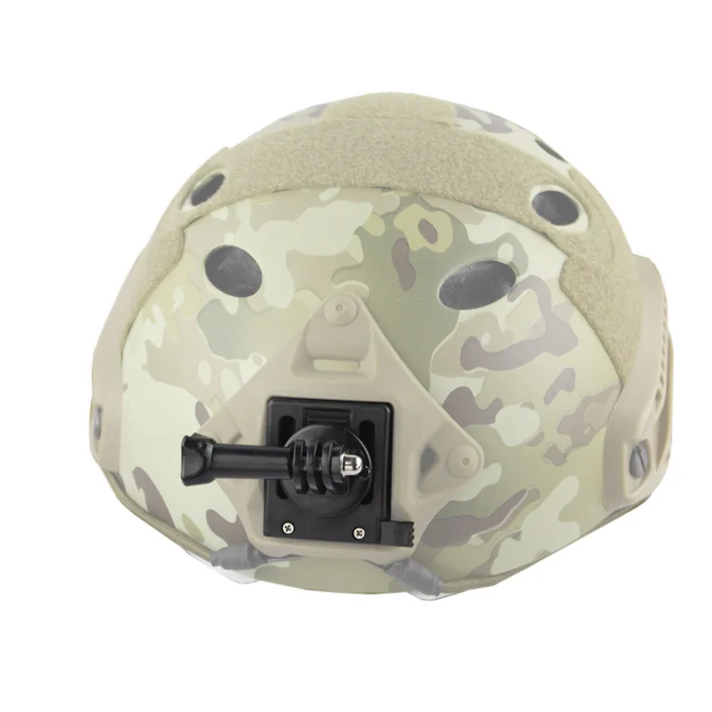 VULPO Adaptador Casco GoPro – Montaje Táctico 90° - imagen 4