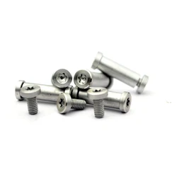 Tornillos T8 cabeza plana acero inoxidable para cuchillos tácticos