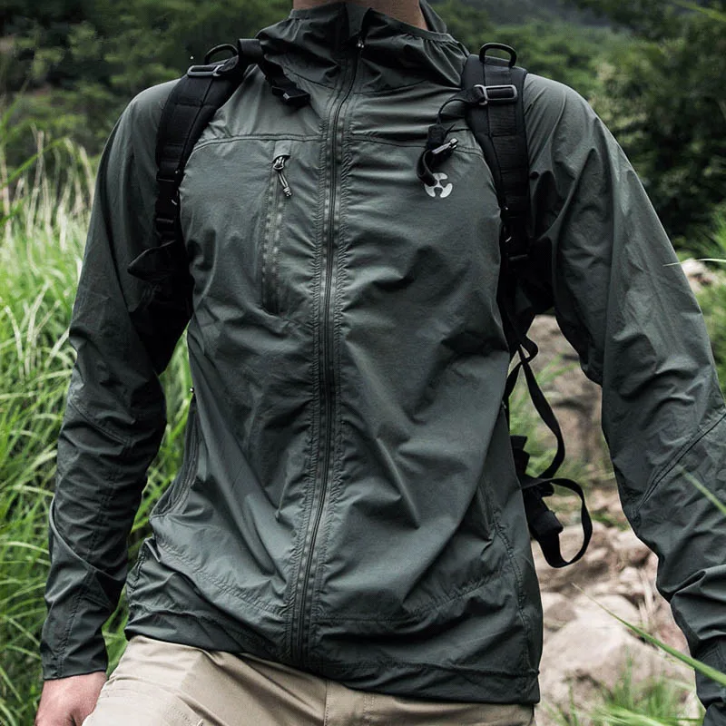 Chaqueta cortavientos protección UV ultraligera outdoor - imagen 4