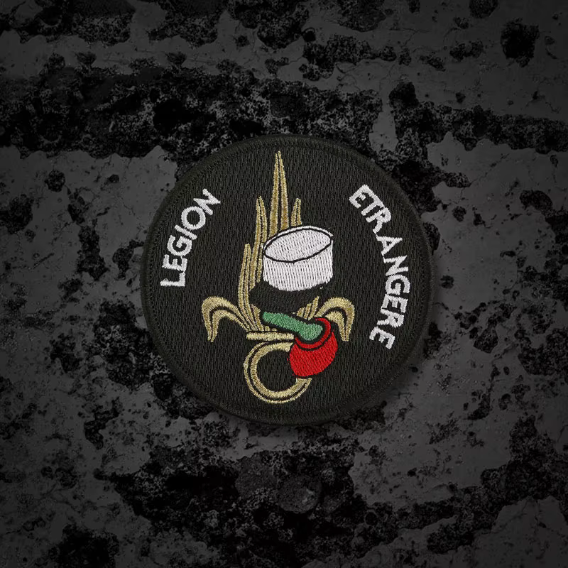 Parches bordados Legión Extranjera Juramento de Honor - imagen 3