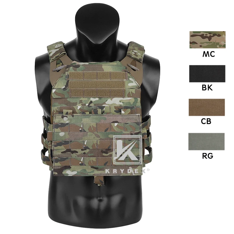 Chaleco táctico KRYDEX vista frontal