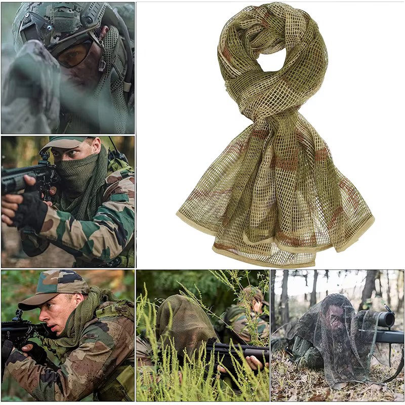 Bufanda táctica camuflaje bosqueCLUSGO