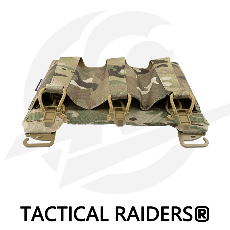 Chaleco táctico elástico con MOLLE y paneles láser triples - imagen 5