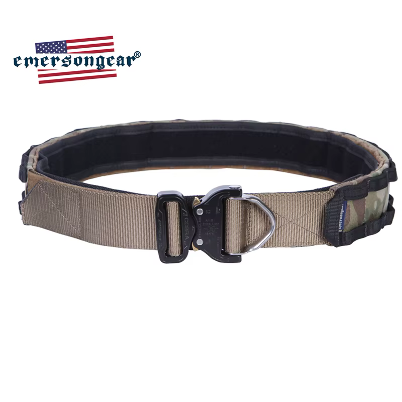 Cinturón táctico militar EmersonGear con anillo D – Caza y acampada - imagen 3