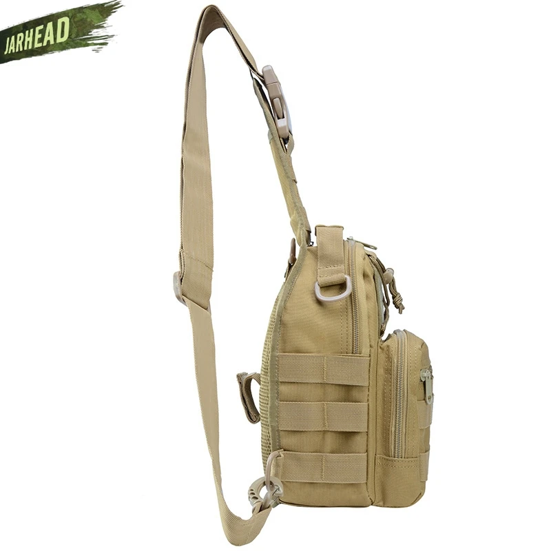Bolsa de hombro táctica camuflaje para camping, senderismo y caza - imagen 4
