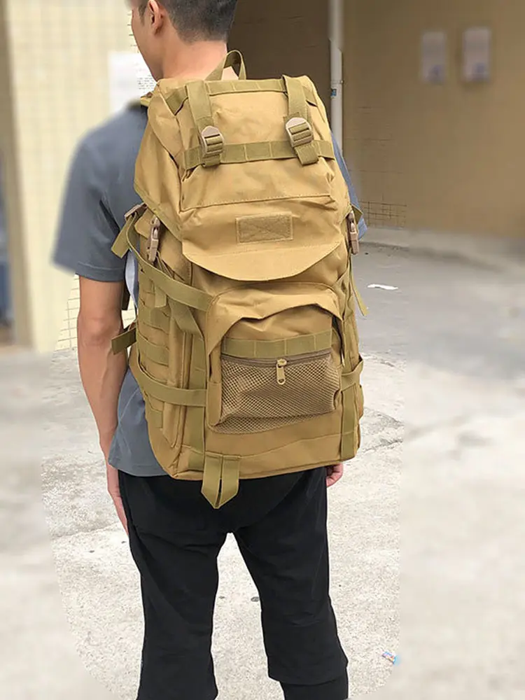 Mochila táctica Molle 50L – Assalto militar outdoor universal - imagen 5