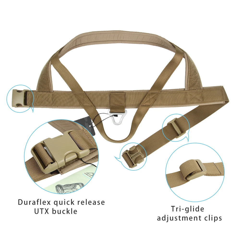 arnes tactico vista superior