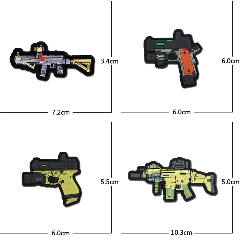 Parche en chaqueta táctica