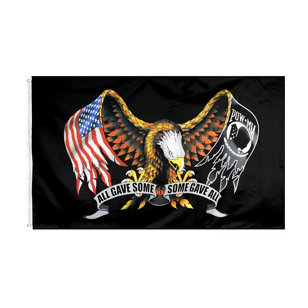 Bandera de Águila POW MIA, 90x150cm