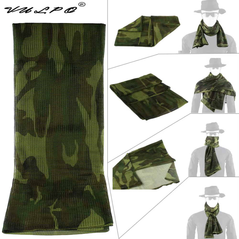VULPO Bufanda Táctica Multifunción Camuflaje - imagen 2