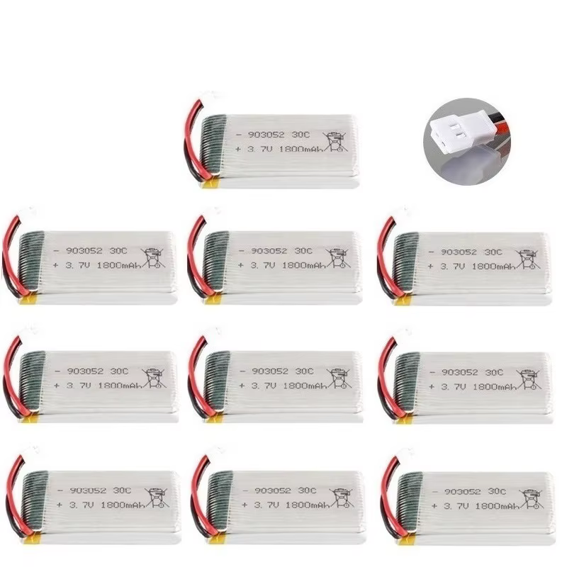 Batería LiPo 3.7V 1800mAh SYMA X5 quadcopter RC recambio - imagen 3
