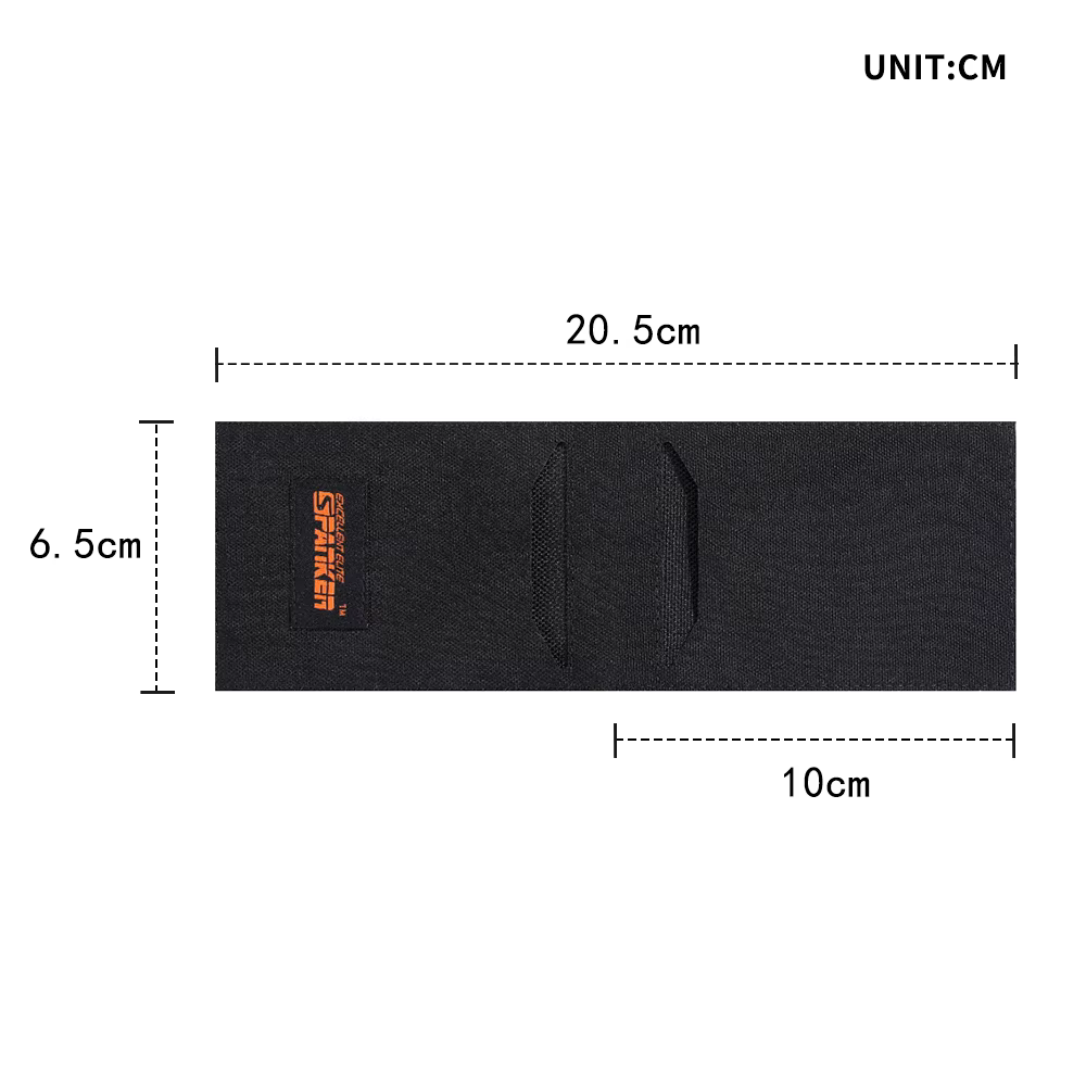 Funda protectora de nylon 500D Cordura en color negro con diseño compacto