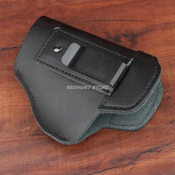 Funda táctica IWB cuero Glock 17/19 Sig P365 Beretta M9