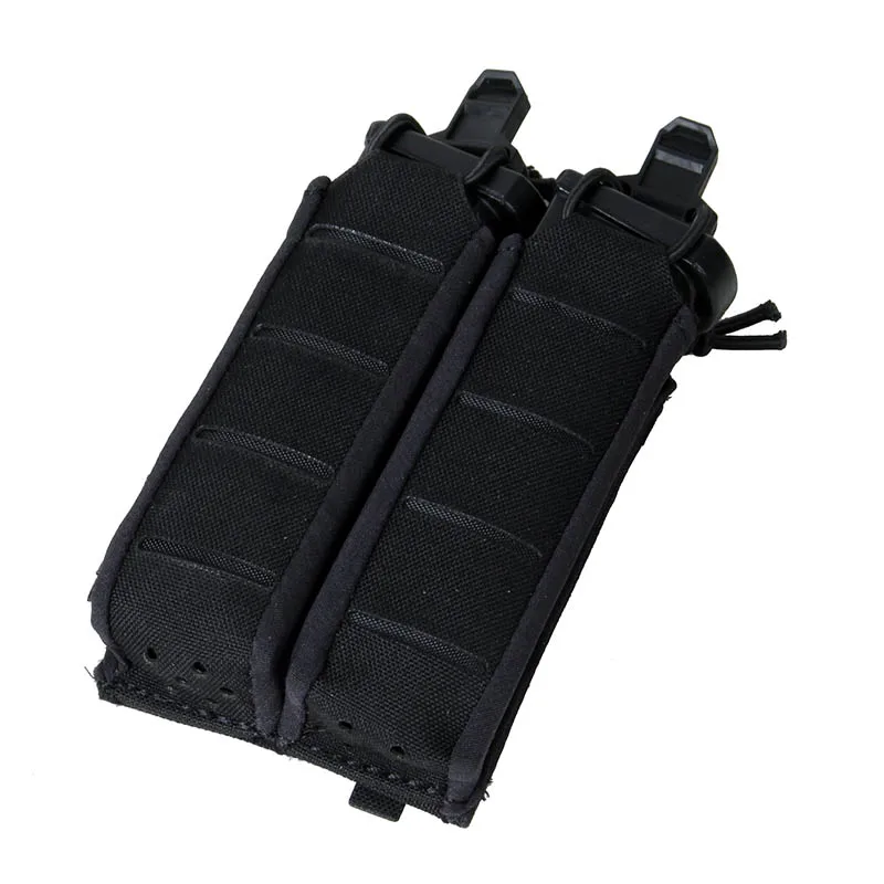 Estuche dúplex para pistola y cargadores - vista lateral