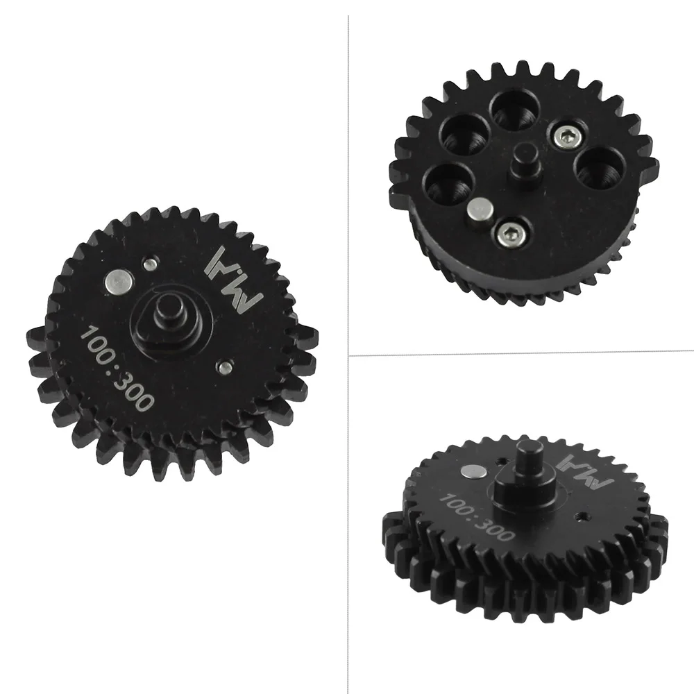 VULPO Gen2 engranajes transmisión 100:300 acero airsoft superspeed
