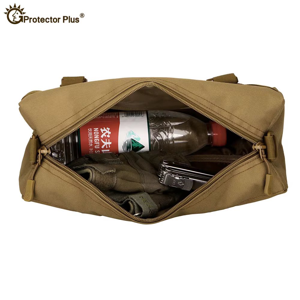 Bolsa táctica MOLLE mensajero camuflaje horizontal para exterior