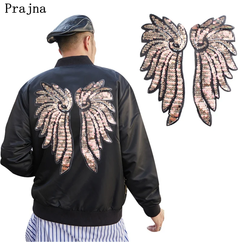 Parche lentejuelas multicolores Alas de Ángel – planchar o coser - imagen 4