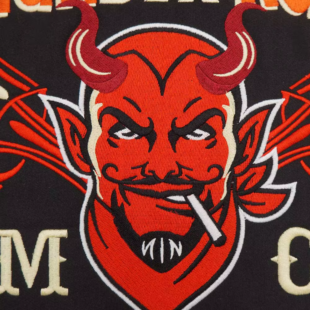 Parche bordado Hell Rider MC para chaqueta de cuero - imagen 2