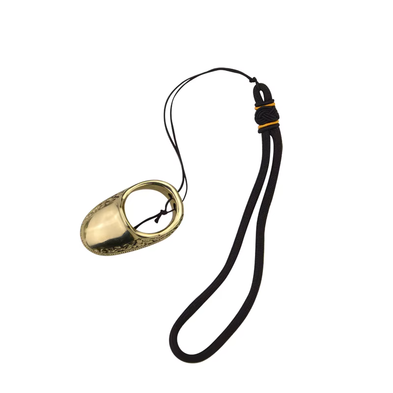 Protector dedos latón tiro arco – Antideslizante para caza adultos - imagen 3