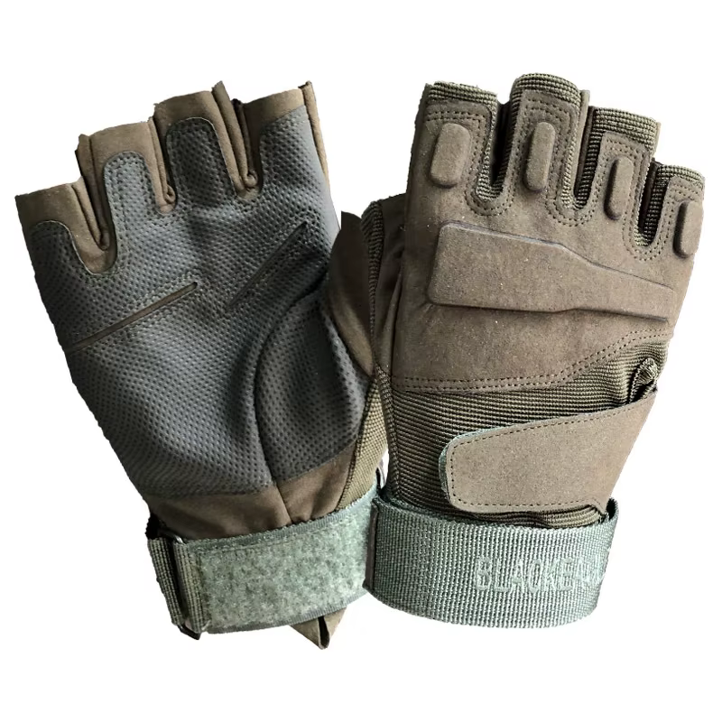 Guantes tácticos sin dedos antideslizantes militares - imagen 4