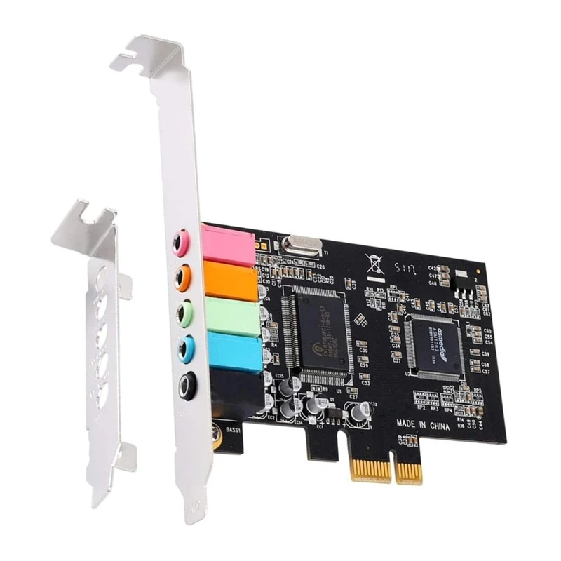 K1KF Tarjeta de sonido PCIe de chip CMI8738 para Windows