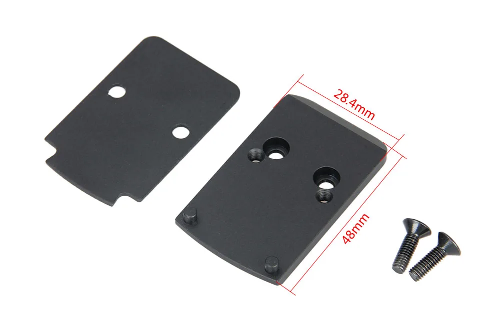 Placa adaptadora para punto rojo con base de montaje Picatinny - imagen 2