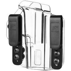 Funda táctica de polímero transparente IWB/OWB para pistola diestra