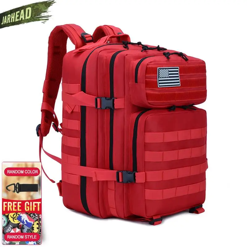 Mochila táctica MOLLE camuflaje EDC para asalto, senderismo y caza - imagen 3